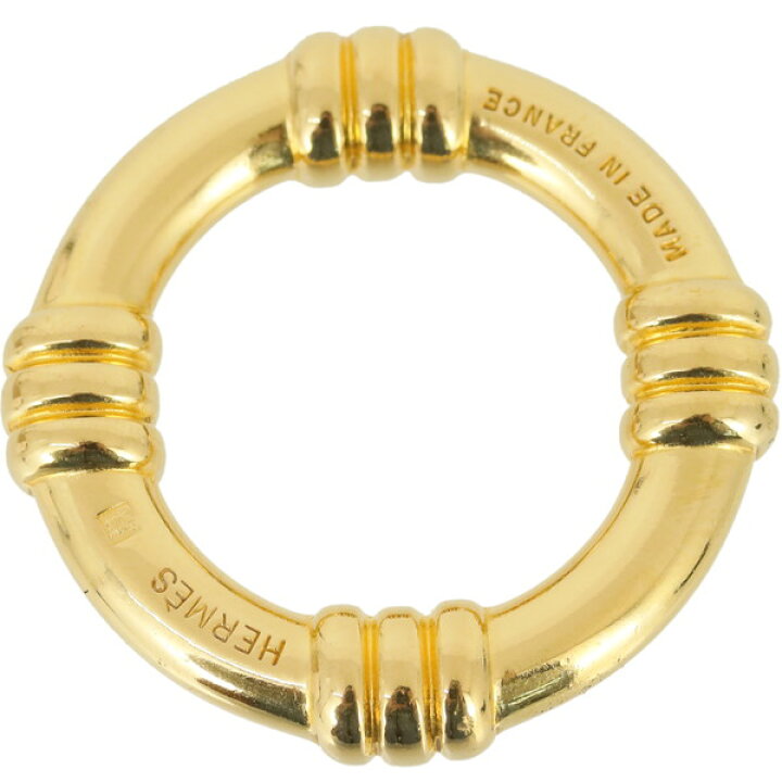 楽天市場】【美品】 エルメス スカーフリング ブーエ メタル GP  