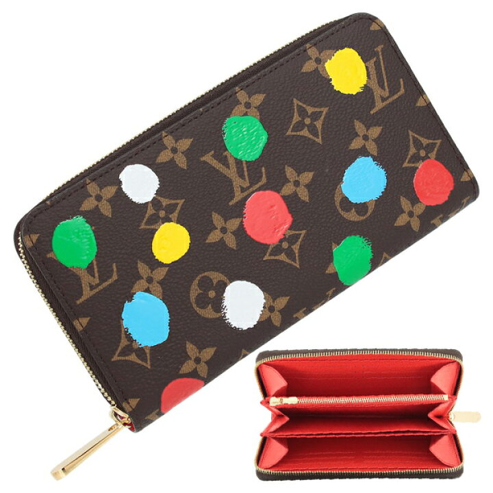楽天市場】ルイヴィトン 長財布 LV × YK ジッピーウォレット 草間彌生 