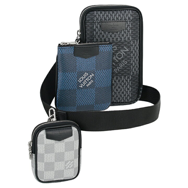 楽天市場】ルイヴィトン ショルダーバッグ モジュラブルポーチ ダミエ  