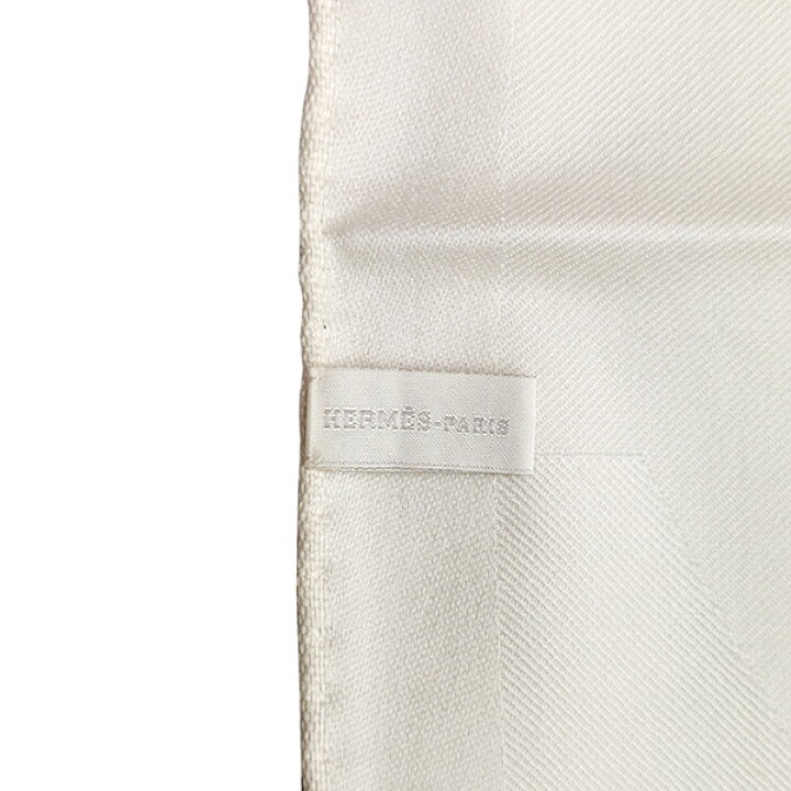 楽天市場】【10%OFF】 エルメス ストール バイアスH カシミヤ シルク 