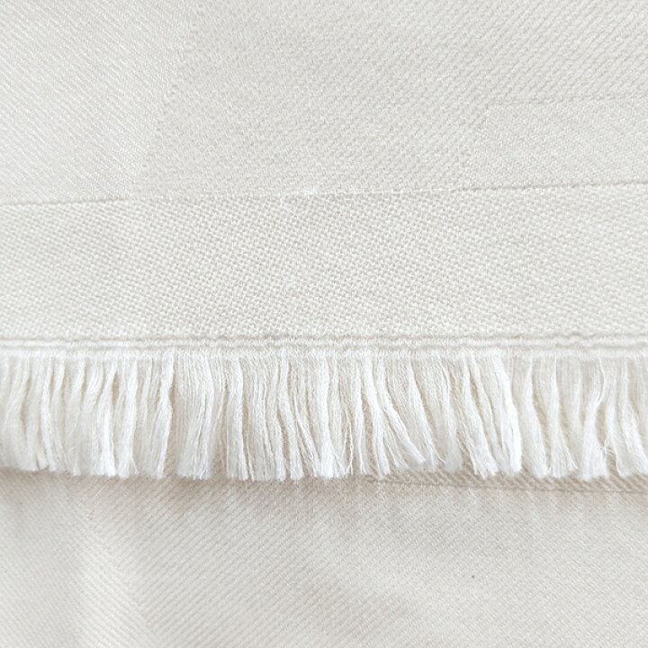 楽天市場】エルメス ストール バイアスH カシミヤ シルク アイボリー  