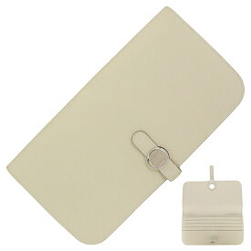 【美品】 エルメス ドゴンロング トゴ クレ シルバー金具 エルメス 長財布 HERMES エルメス 財布 レディース メンズ ドゴン レクト ヴェルソ アイボリー オフホワイト フラップウォレット レザー 本革 二つ折り財布 二つ折り長財布 かぶせ フラップ長財布 ブランド 中古