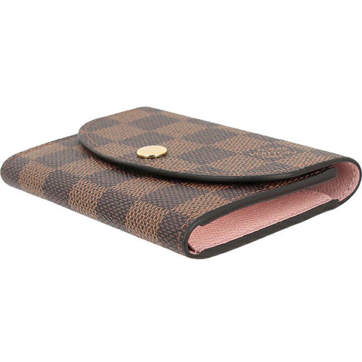 楽天市場】【新品】 ルイヴィトン 財布 ポルトモネ ロザリ ダミエ  