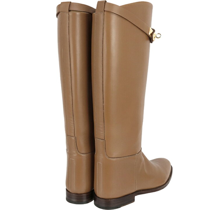 楽天市場】【美品】 エルメス ロングブーツ ジャンピング カーフレザー  