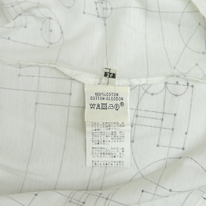 楽天市場】エルメス Tシャツ レディース 34サイズ コットン ホワイト  