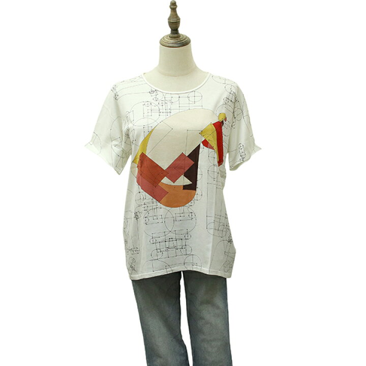 楽天市場】【10%OFF】 エルメス Tシャツ レディース 34サイズ コットン  