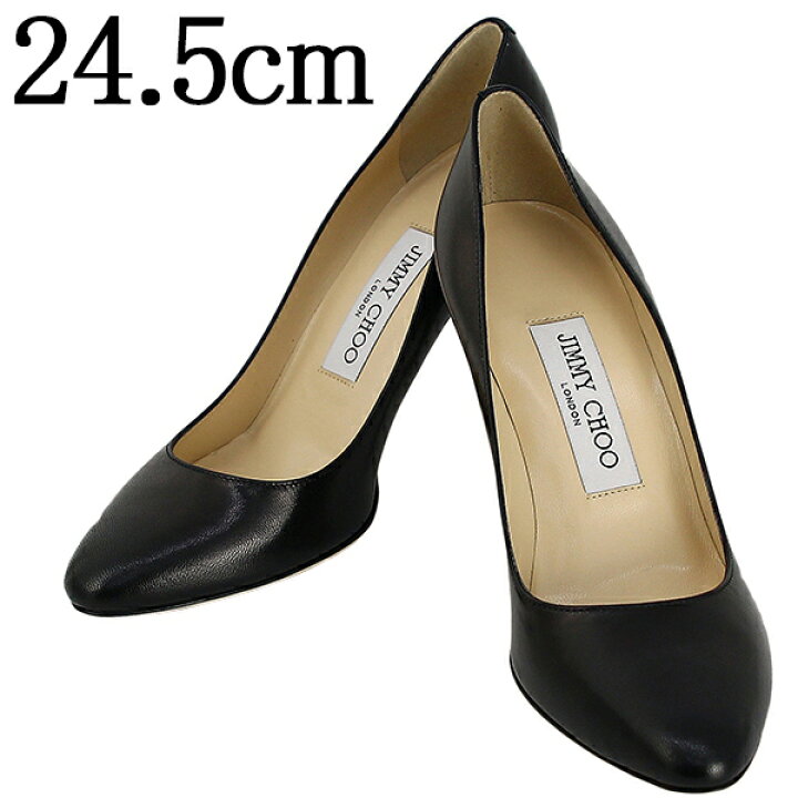 楽天市場】JIMMY CHOO ジミーチュウ パンプス サイズ37・1/2 約24.5cm 