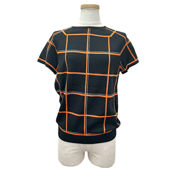 楽天市場】エルメス 半袖ニット チェック 36サイズ レディース  