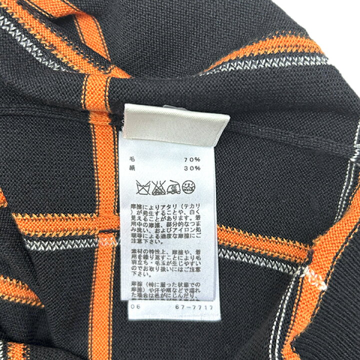 楽天市場】【30%OFF】 エルメス 半袖ニット チェック 36サイズ  