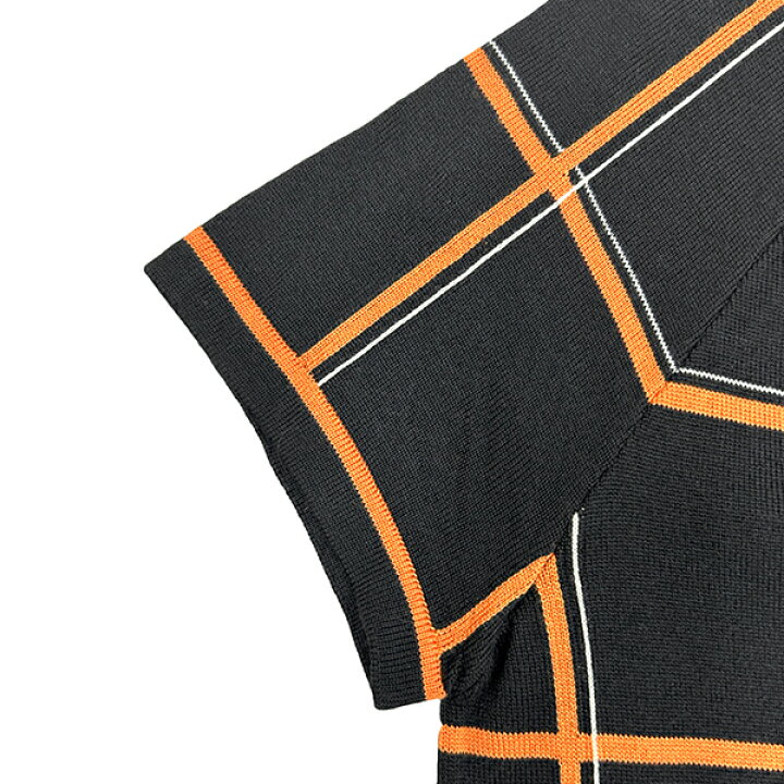 楽天市場】【30%OFF】 エルメス 半袖ニット チェック 36サイズ  