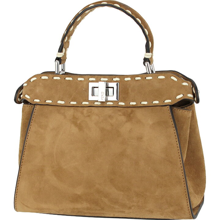 楽天市場】【5%OFF】 フェンディ ピーカブー ミニ セレリア スエード  