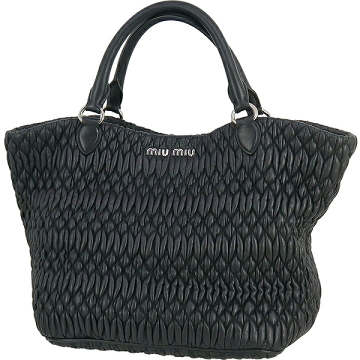 楽天市場】【美品】 ミュウミュウ 2WAYバッグ ナッパクリスタル  