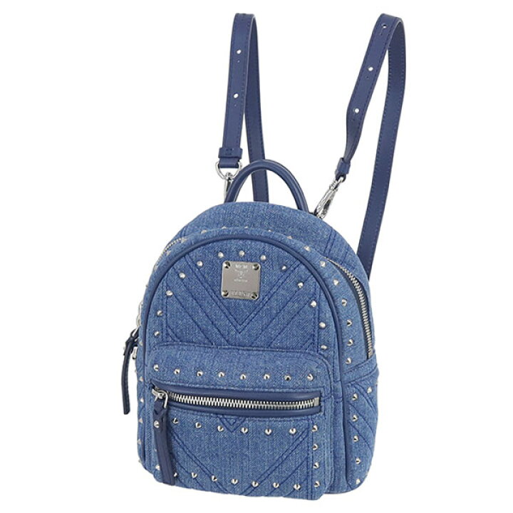 楽天市場】【超美品】 エムシーエム MCM バックパック ミニ スタッズ  
