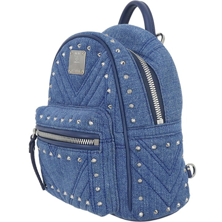 楽天市場】【超美品】 エムシーエム MCM バックパック ミニ スタッズ 