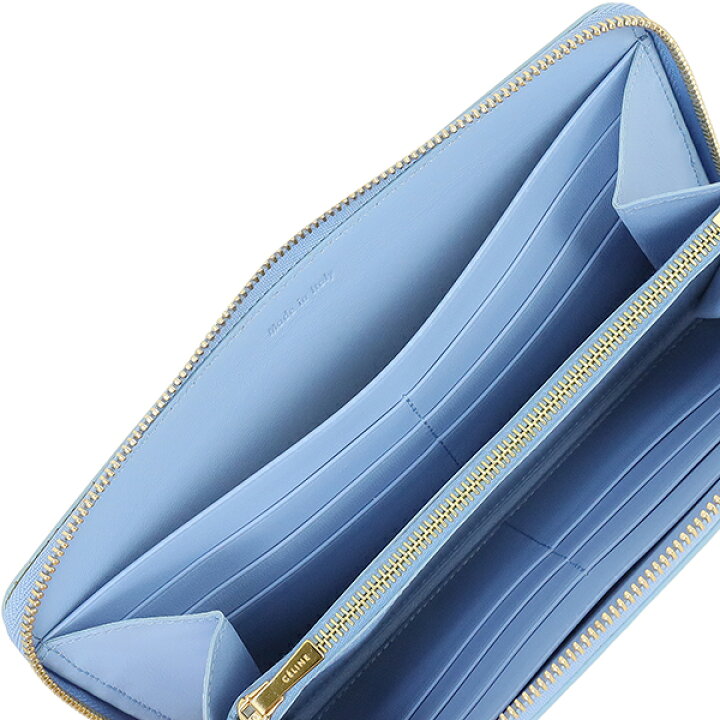 楽天市場】【5%OFF】 セリーヌ 長財布 ラージ ジップウォレット カーフ  