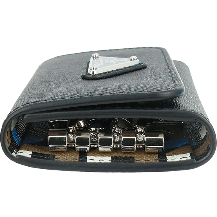 楽天市場】【新品】 プラダ キーケース 4連 キーリング付き 