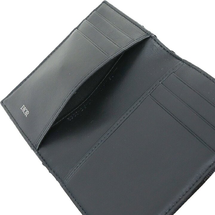 楽天市場】【新品】 ディオール カードケース バーティカル 二つ折り  