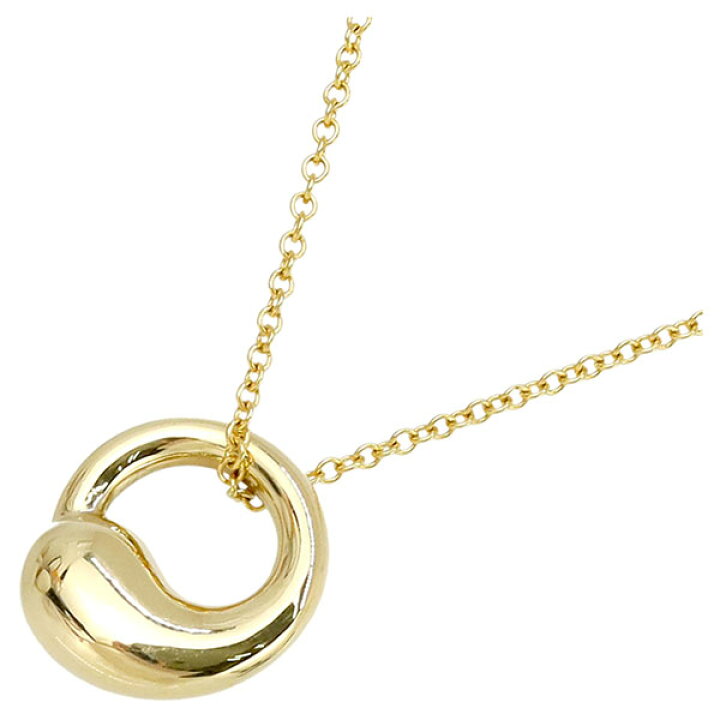 楽天市場】ティファニー ネックレス エターナルサークル K18YG  