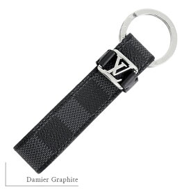 【新品】 ルイヴィトン キーホルダー LV ドラゴンヌ モノグラム マカサー / ダミエ グラフィット レザー バッグチャーム アクセサリー 本革 LOUIS VUITTON ルイヴィトン キーリング メンズ バッグアクセサリー 小物 ブランド プレゼント