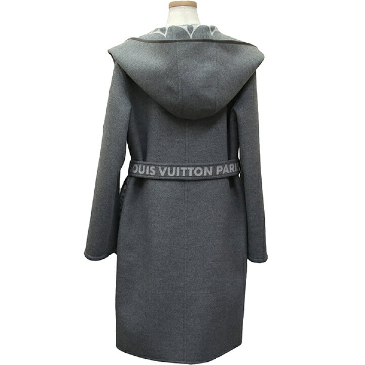 楽天市場】【5%OFF】 ルイヴィトン ロングコート ベルテッド ダブル 