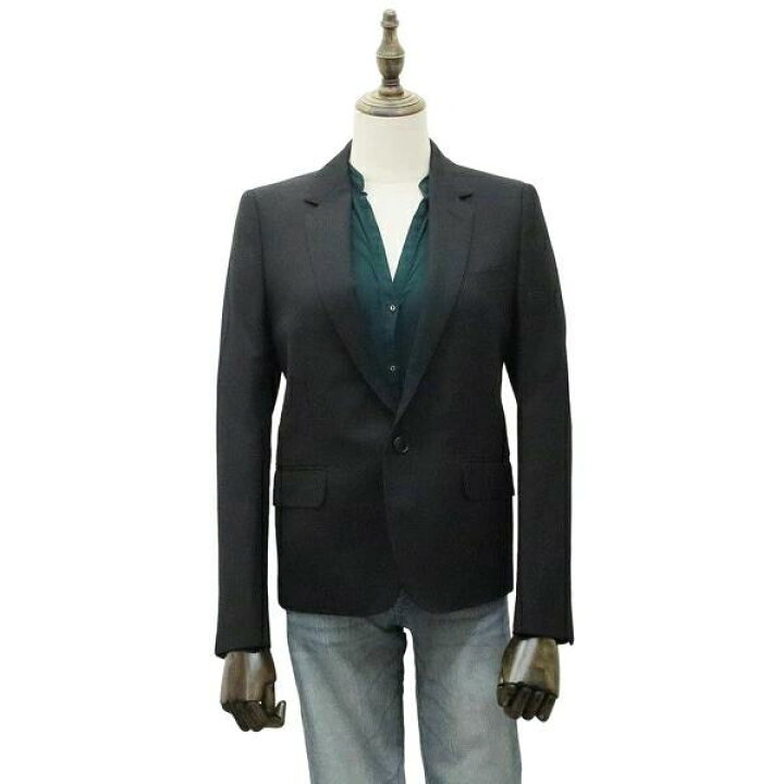 楽天市場】セリーヌ ジャケット レディース 36サイズ ウール ブラック  