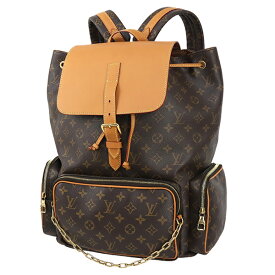 【5%OFF】 ルイヴィトン バックパック トリオ ヴァージルアブロー モノグラム レザー LOUIS VUITTON ルイヴィトン リュックサック メンズ ショルダーバッグ トリオバックパック チェーン 大きい 大容量 デイパック バッグ ブランド 希少 レア