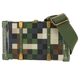 【新品】 ルイヴィトン ショルダーバッグ ネオウォレット トランク ダモフラージュ ダミエ カモフラージュ カーキ ルイヴィトン 長財布 セカンドバッグ LOUIS VUITTON ルイヴィトン 財布 メンズ トランクケース ファレルウィリアムズ ポシェット クロスボディバッグ ブランド