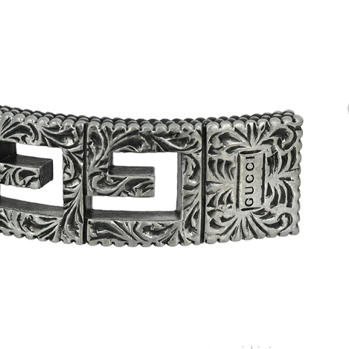 楽天市場】グッチ バングル Gキューブ 10mm 551919 スターリング  