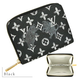 【10%OFF】 ルイヴィトン コインケース ジッピーコインパース キャットグラム モノグラム ブラック ブラウン ルイヴィトン 小銭入れ LOUIS VUITTON ルイヴィトン 財布 メンズ レディース ネコ ラウンドファスナー カードケース コンパクト ミニ ブランド