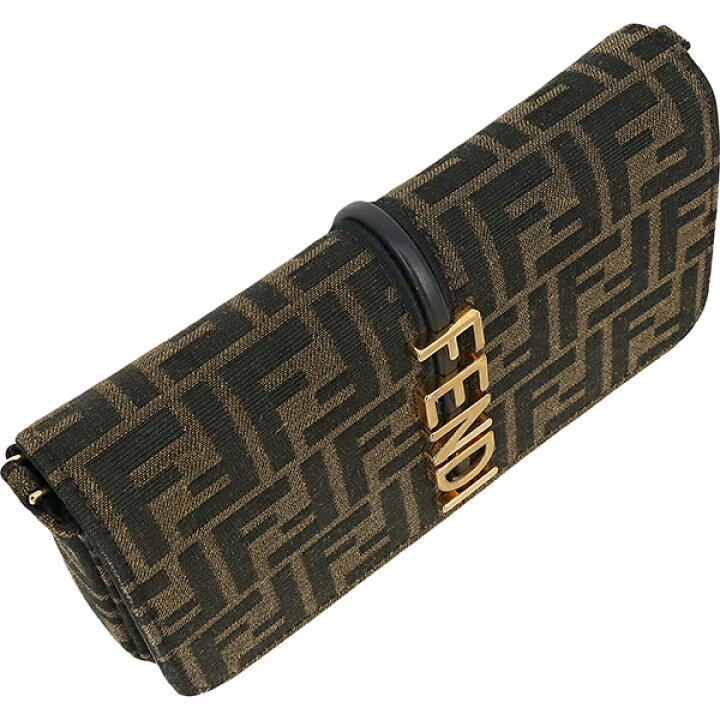 楽天市場】【10%OFF】 フェンディ チェーンウォレット グラフィ ズッカ 
