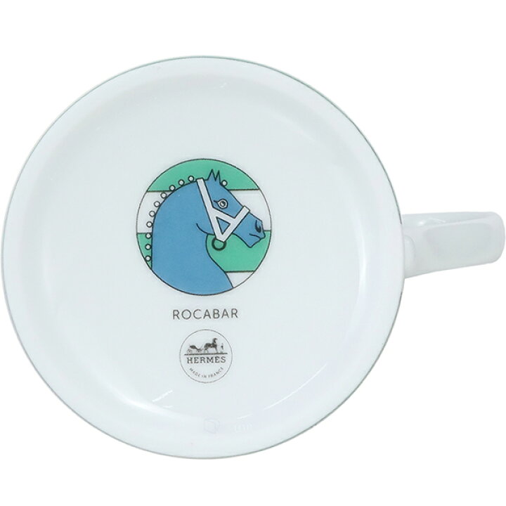 楽天市場】エルメス マグカップ ロカバール No3 ポーセリン マルチ 
