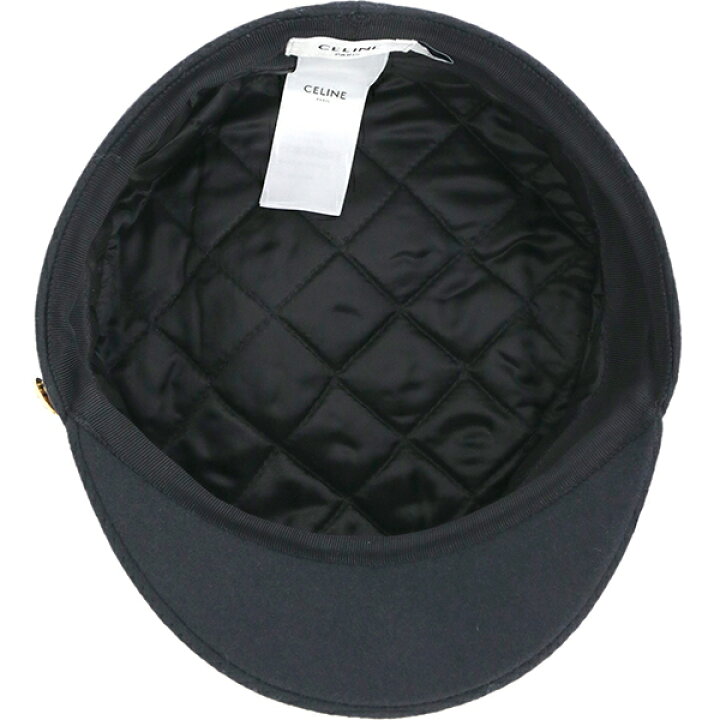 楽天市場】セリーヌ キャスケット トリオンフ ロゴ 57サイズ ウール  
