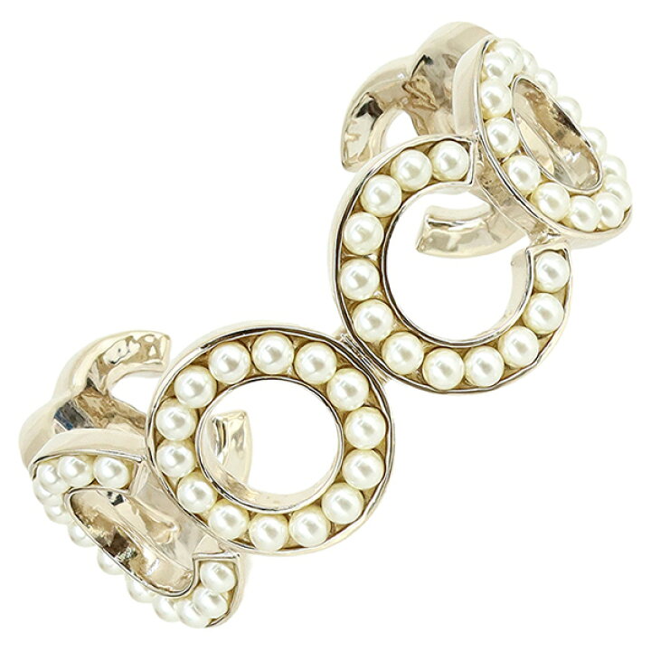 楽天市場】【10%OFF】 シャネル バングル COCOロゴ コスチュームパール 