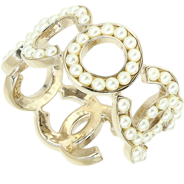 楽天市場】【10%OFF】 シャネル バングル COCOロゴ コスチュームパール 