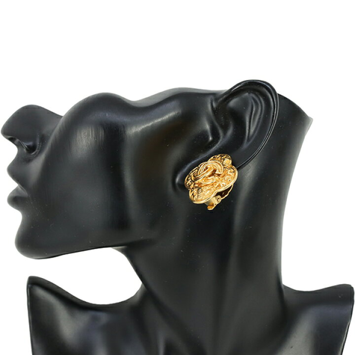 楽天市場】【ヴィンテージ】 シャネル イヤリング クローバーモチーフ  