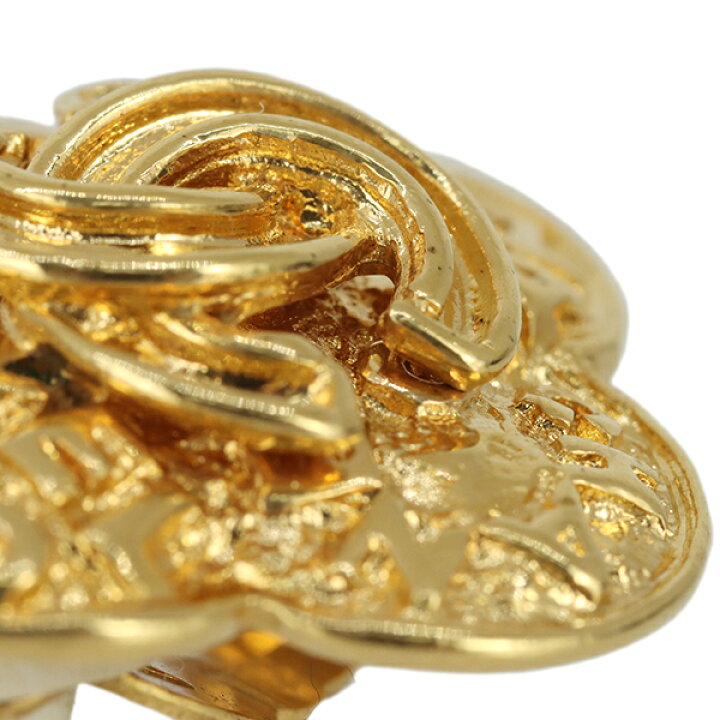 楽天市場】【ヴィンテージ】 シャネル イヤリング クローバーモチーフ  