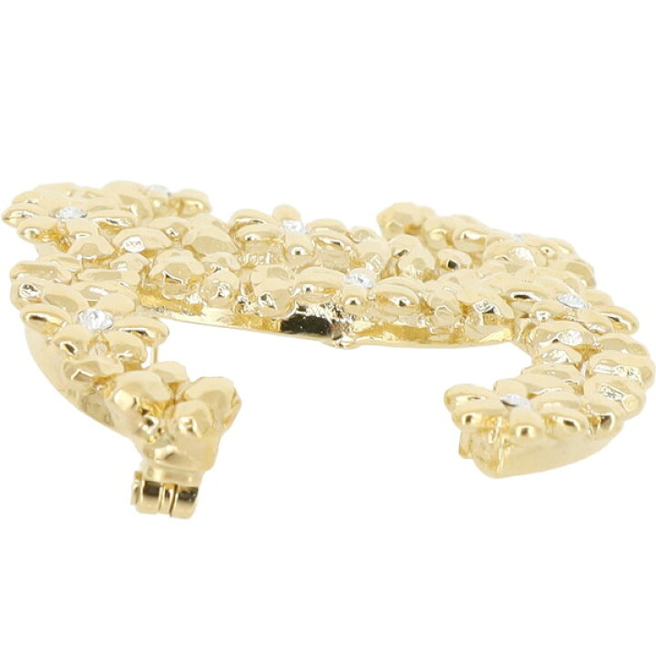 楽天市場】【新品】 シャネル ブローチ ココマーク フラワー メタル GP  