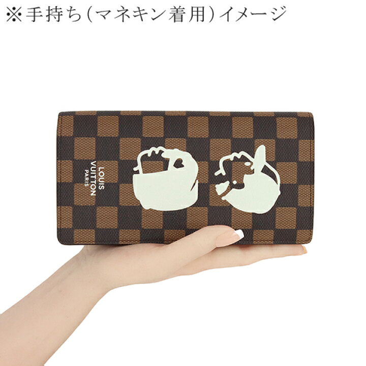 楽天市場】【未使用品】 ルイヴィトン 長財布 ポルトフォイユ ブラザ 