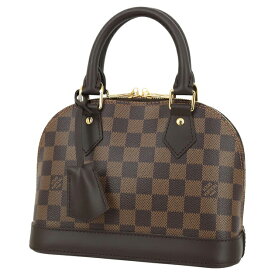【10%OFF】 ルイヴィトン アルマ BB ダミエ レザー ブラウン ルイヴィトン ハンドバッグ LOUIS VUITTON ルイヴィトン ミニバッグ レディース ブランド