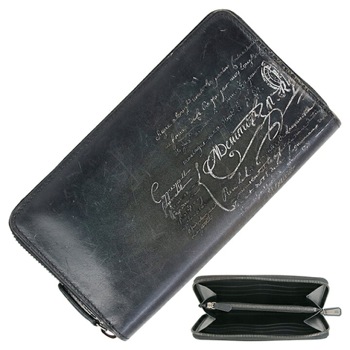 楽天市場】【全品5%OFF】 ベルルッティ 長財布 イタウバ カリグラフィ 