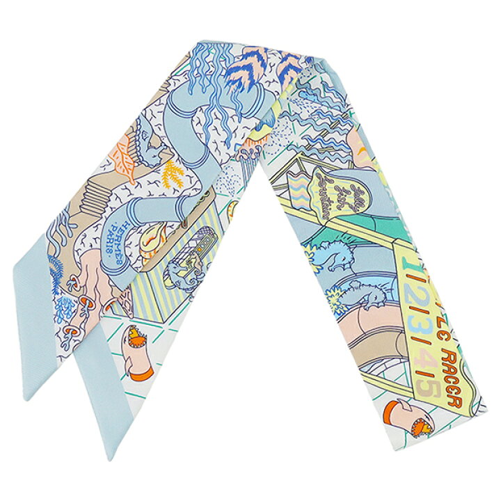 楽天市場】【新品】 エルメス ツイリー スプラッシュパーク シルク  