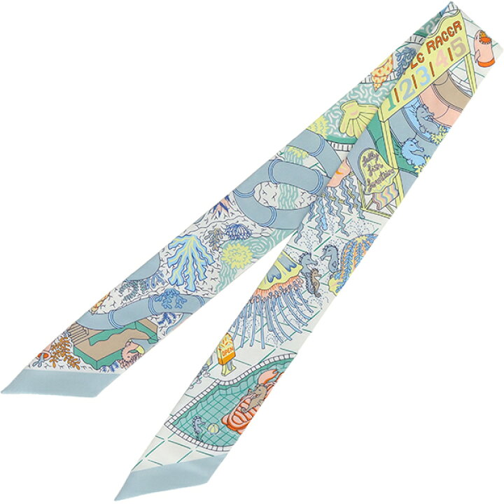 楽天市場】【新品】 エルメス ツイリー スプラッシュパーク シルク  