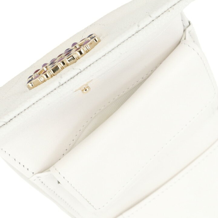楽天市場】【10%OFF】 シャネル 三つ折り財布 スモール フラップ 