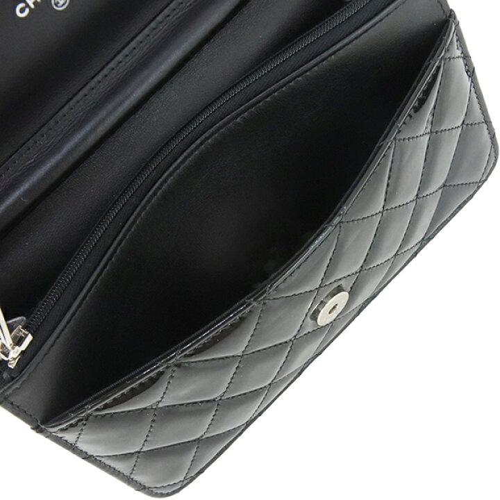 楽天市場】【超美品】 シャネル チェーンウォレット マトラッセ 