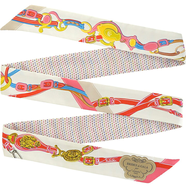 楽天市場】【全品5%OFF】 エルメス ツイリー ロング ツインズ ブリッド  