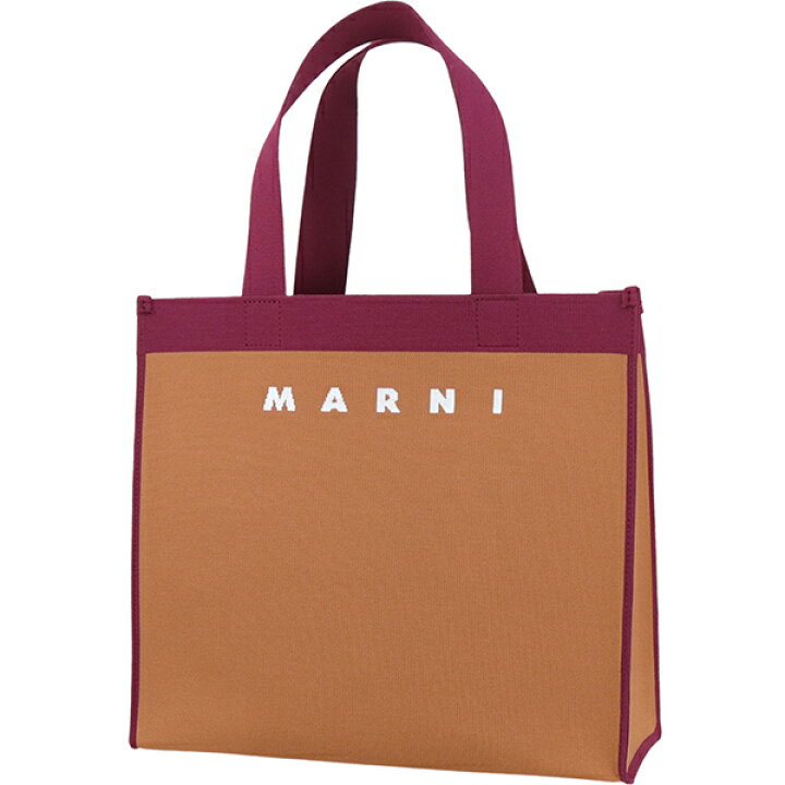 楽天市場】【10%OFF】 マルニ トートバッグ MARNI ロゴ ポーチ付き 