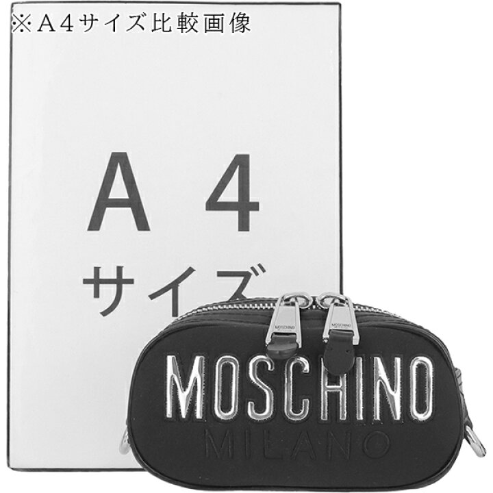 楽天市場】【新品】 モスキーノ ボディバッグ ナイロン レザー  