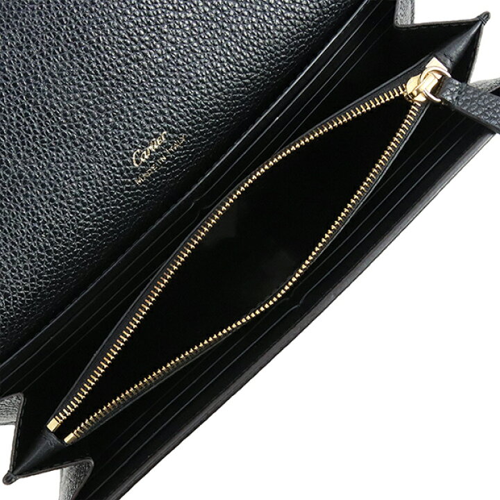 楽天市場】【超美品】 カルティエ 長財布 フラップ付 