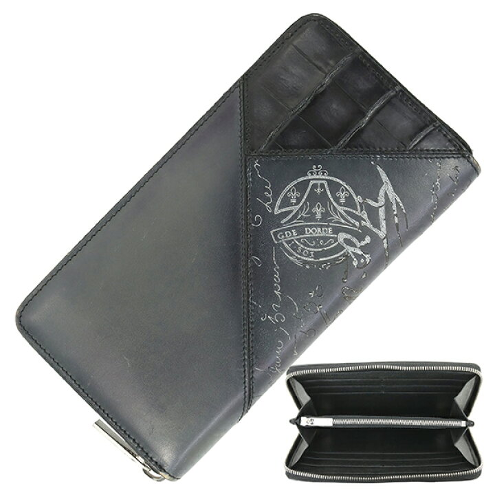 楽天市場】【中古】 ベルルッティ 長財布 イタウバ カリグラフィ  
