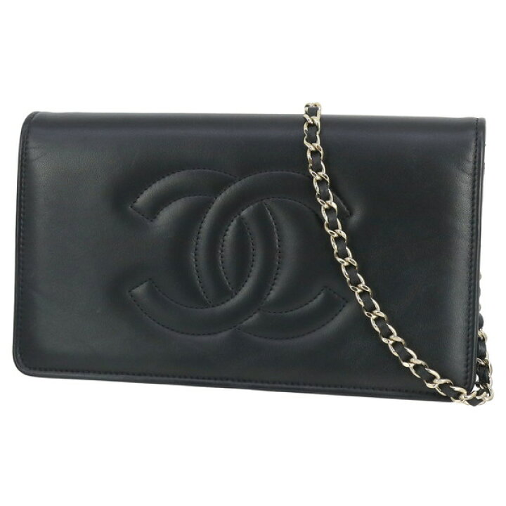 楽天市場】【美品】 シャネル チェーンウォレット ビッグココマーク  